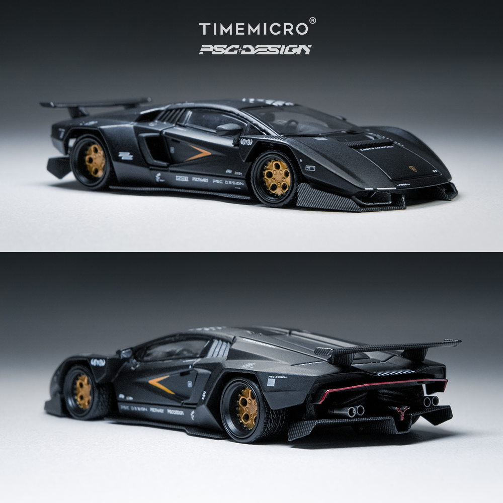 TimeMicro × PSC DESIGN ランボルギーニ カウンタック Time Micro × PSC DESIGN 1:64 PSC New Lamborghini Countach