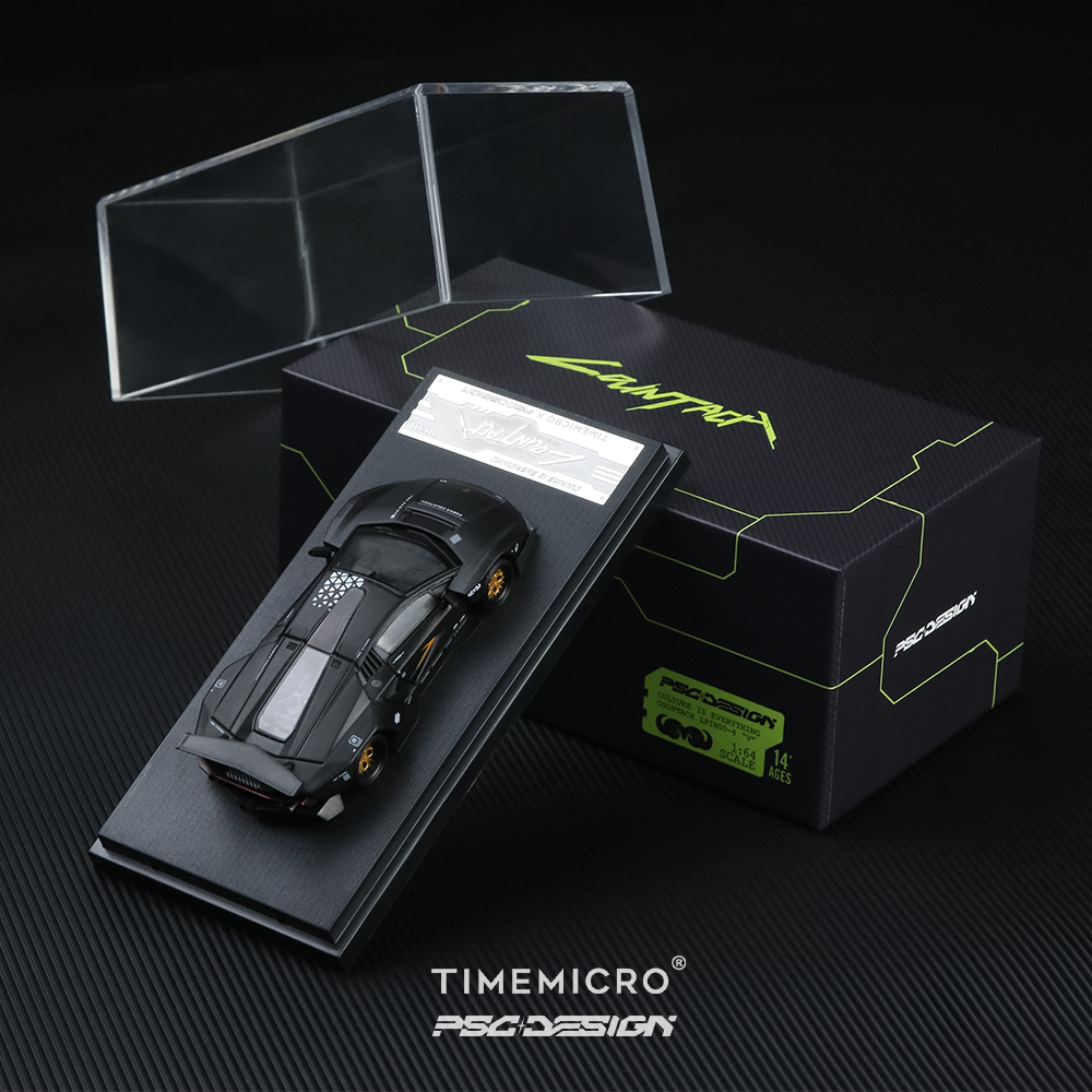 Time Micro × PSC DESIGN 1:64 PSC New Lamborghini Countach