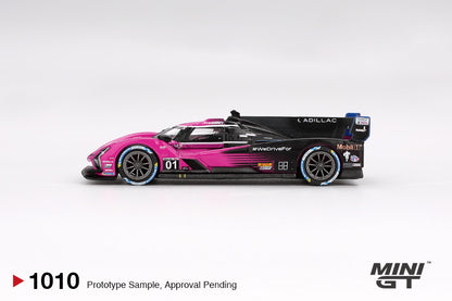 Mini GT 1:64 Cadillac V-Series.R #01 Cadillac Racing 2024 IMSA Petit Le Mans MGT01010-BL (Preorder)