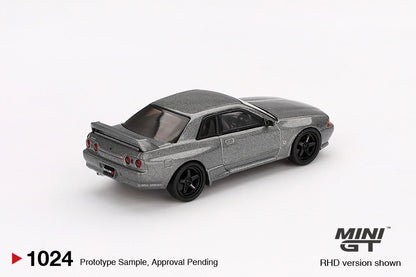 Mini GT 1:64 Nissan Skyline GT-R (NISMO BNR32 CRS Version) – Dark Metal Gray MGT01024-BL (Preorder)