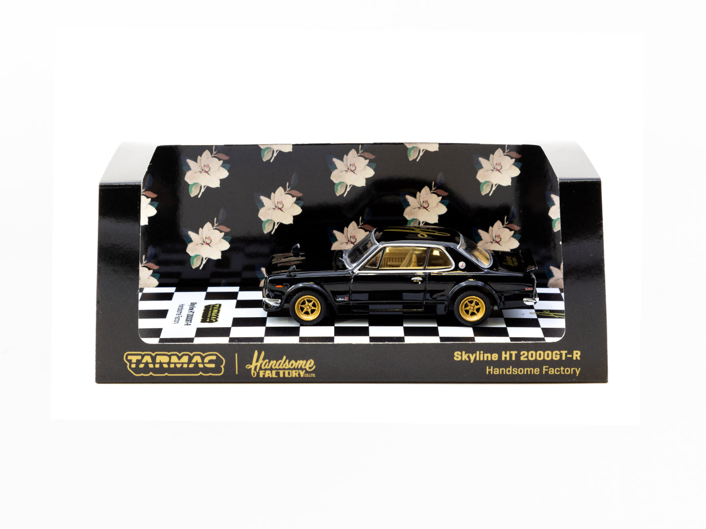 Tarmac Works 1:64 Skyline HT 2000GT-R Handsome Factory Special Edition T64G-043-HF