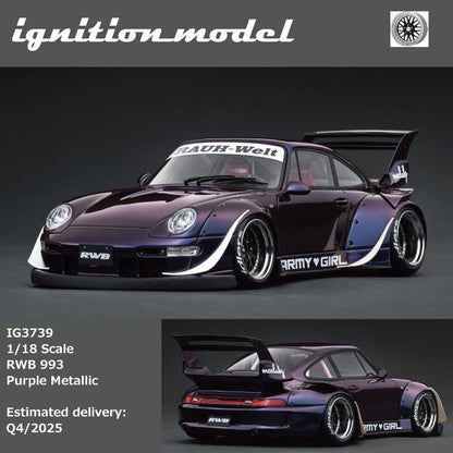 Ignition Model 1:18 RWB 993 IG3624/IG3625/IG3739 [3 Colors]