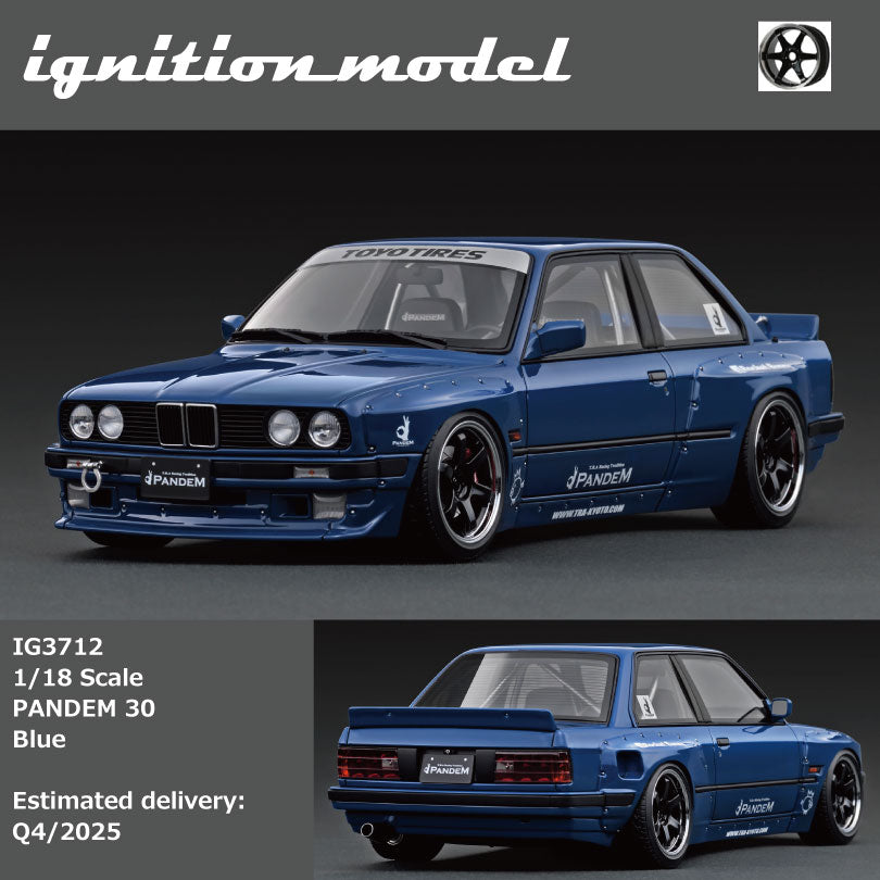 Ignition Model 1:18 PANDEM 30 IG3712/IG3715/IG3718 [3 Colors]