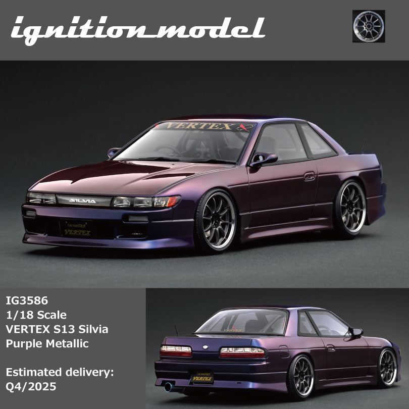 Ignition Model 1:18 VERTEX S13 Silvia IG3586/IG3588/IG3590 [3 Colors]
