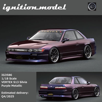 Ignition Model 1:18 VERTEX S13 Silvia IG3586/IG3588/IG3590 [3 Colors]