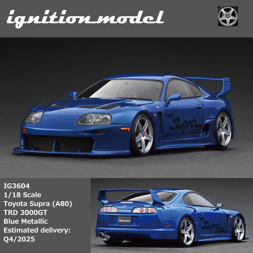 Ignition Model 1:18 Toyota Supra (A80) TRD 3000GT IG3598/IG3602