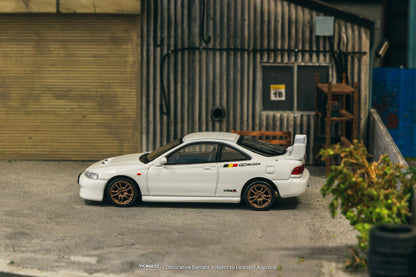 Tarmac Works 1:64 Honda Integra TYPE R DC2 MUGEN Championship White T64G-TL059-WH (Preorder)