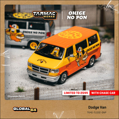 Tarmac Works 1:64 Dodge Van OHIGE no PON T64G-TL032-ONP (Preorder)