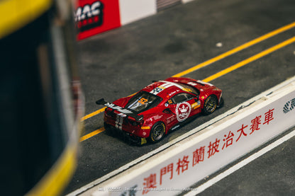 (Preorder) Tarmac Works 1:64 Ferrari 488 GT3 Macau GT Cup - FIA GT World Cup 2023 T64-072-23MGP52