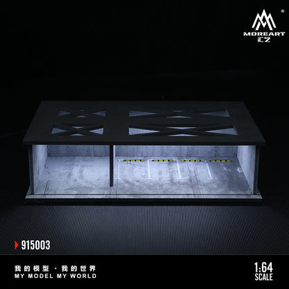 (Preorder) MoreArt 1:64 Undergroud Parking Garage Scene 03 MO915003