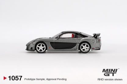 (Preorder) Mini GT 1:64 Mazda RX-7 VeilSide – Fortune Grey MGT01057-BL