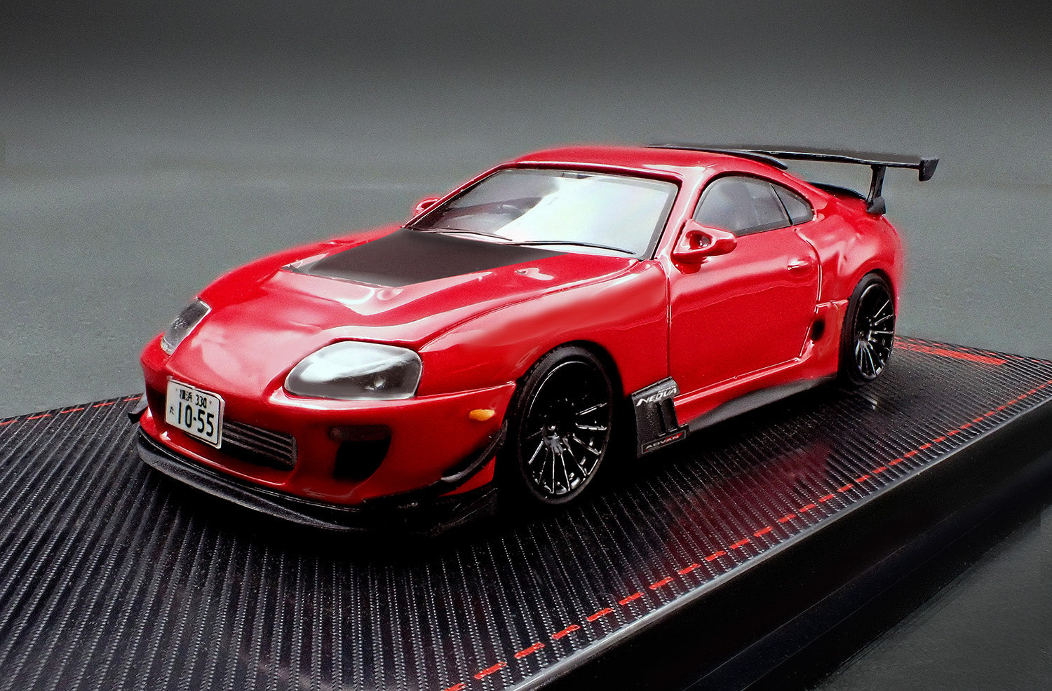 Ignition Model 1:64 Toyota Supra (JZA80) RZ Blue Metallic/Red
