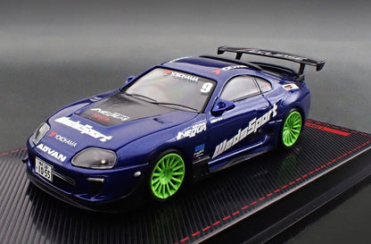 Ignition Model 1:64 Toyota Supra (JZA80) RZ Blue Metallic/Red IG3843/IG3882 [2 Colors]