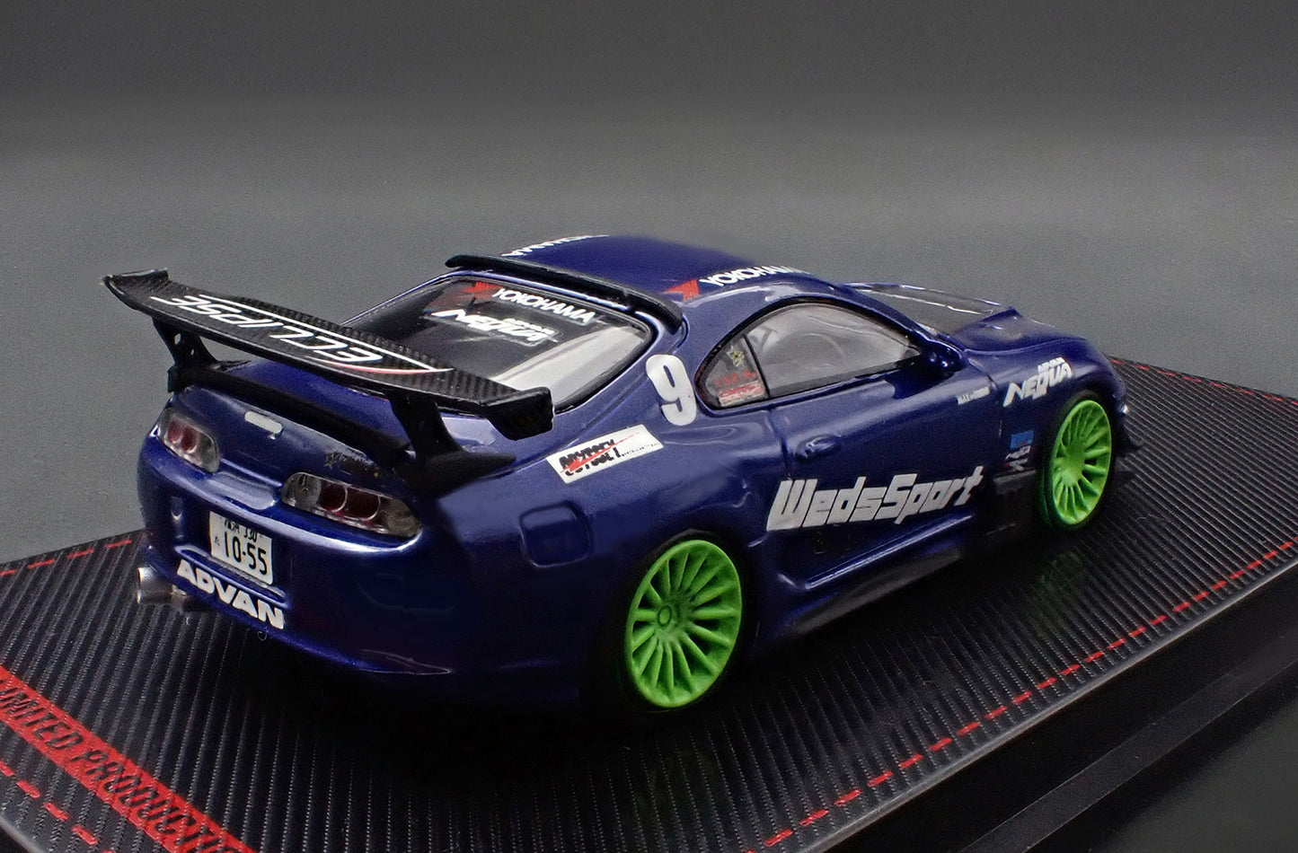 Ignition Model 1:64 Toyota Supra (JZA80) RZ Blue Metallic/Red IG3843/IG3882 [2 Colors]