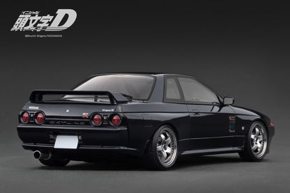 Ignition Model 1:18 INITIAL D Nissan Skyline GT-R  V-Specll (BNR32) Black/Gun Gray Metallic IG3544/IG3545 [2 Versions]