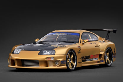 Ignition Model 1:18 TOP SECRET GT300 Supra (A80) Gold/ White IG3743/IG3744 [2 Colors]