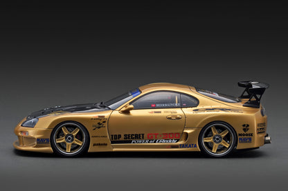 Ignition Model 1:18 TOP SECRET GT300 Supra (A80) Gold/ White IG3743/IG3744 [2 Colors]