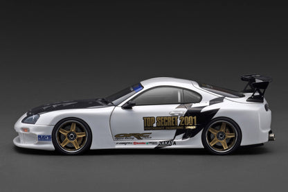 Ignition Model 1:18 TOP SECRET GT300 Supra (A80) Gold/ White IG3743/IG3744 [2 Colors]