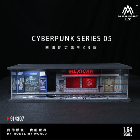 (Preorder) MoreArt 1:64 Cyberpunk Series 05 Diorama MO914307