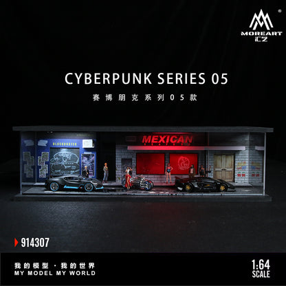 (Preorder) MoreArt 1:64 Cyberpunk Series 05 Diorama MO914307