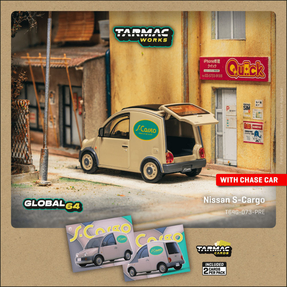 Tarmac Works 1:64 Nissan S-Cargo Presentation T64G-073-PRE