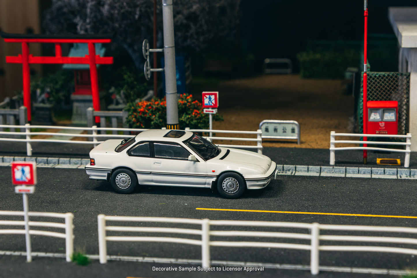 Tarmac Works x J Collection 1:64 Honda Prelude (BA4) White JC64-TL009-WH