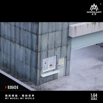 MoreArt 1:64 Factory Building C Diorama MO936424