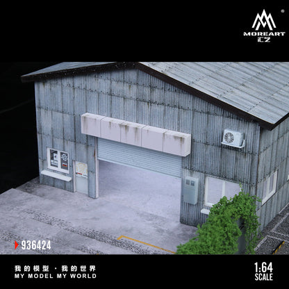 MoreArt 1:64 Factory Building C Diorama MO936424