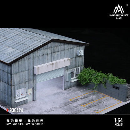 MoreArt 1:64 Factory Building C Diorama MO936424