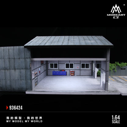MoreArt 1:64 Factory Building C Diorama MO936424