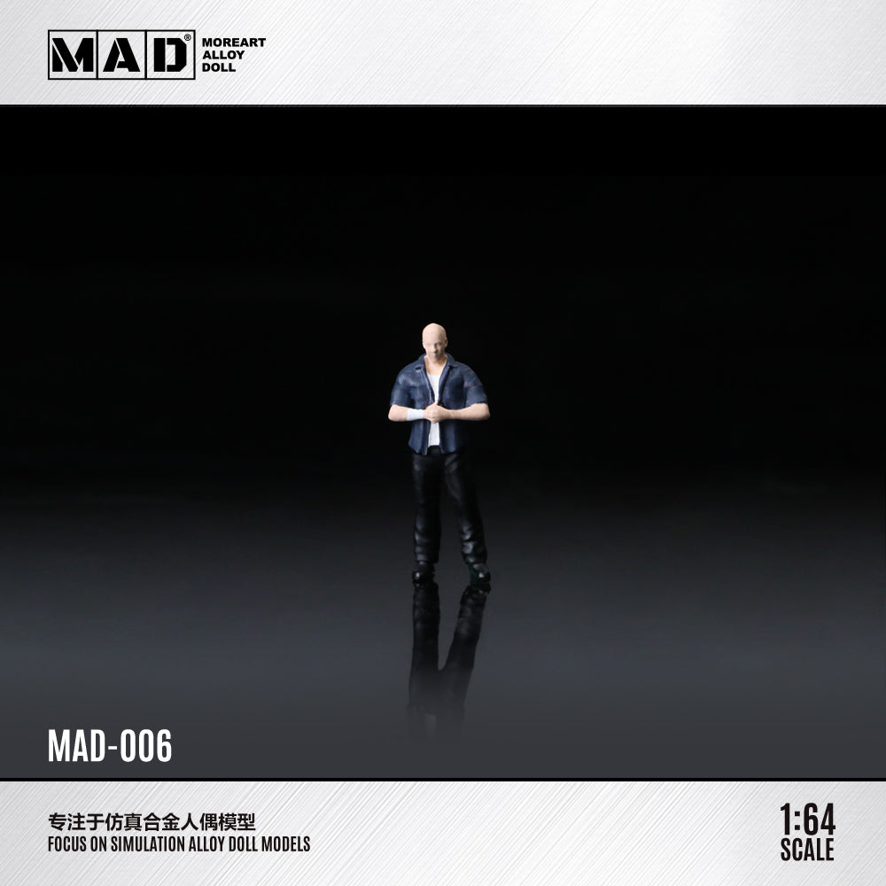 (Preorder) MoreArt 1:64 Fast & Farious Diecast Doll [2 Styles] MAD004/MAD006