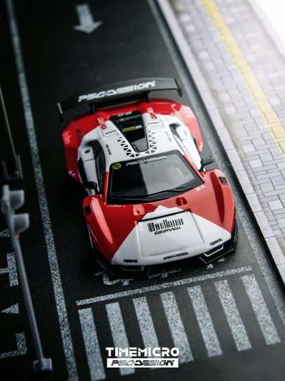 Time Micro x PSC DESIGN 1:64 Countach "V" Marlboro Livery TM647703