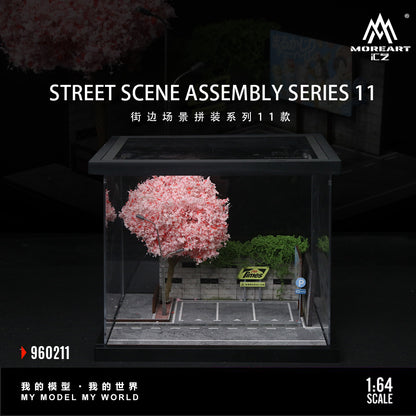 (Preorder) MoreArt 1:64 Street Scene Assembly Series 11 Diorama MO960211