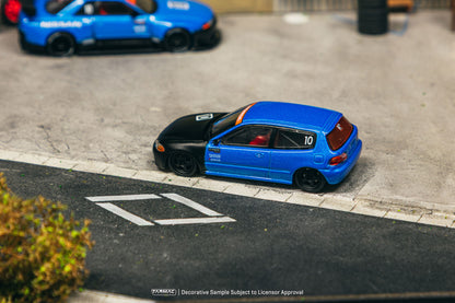 (Preorder) Tarmac Works 1:64 Honda Civic EG6 Tarmac Works 10th Anniversary T64-TL001-10TH