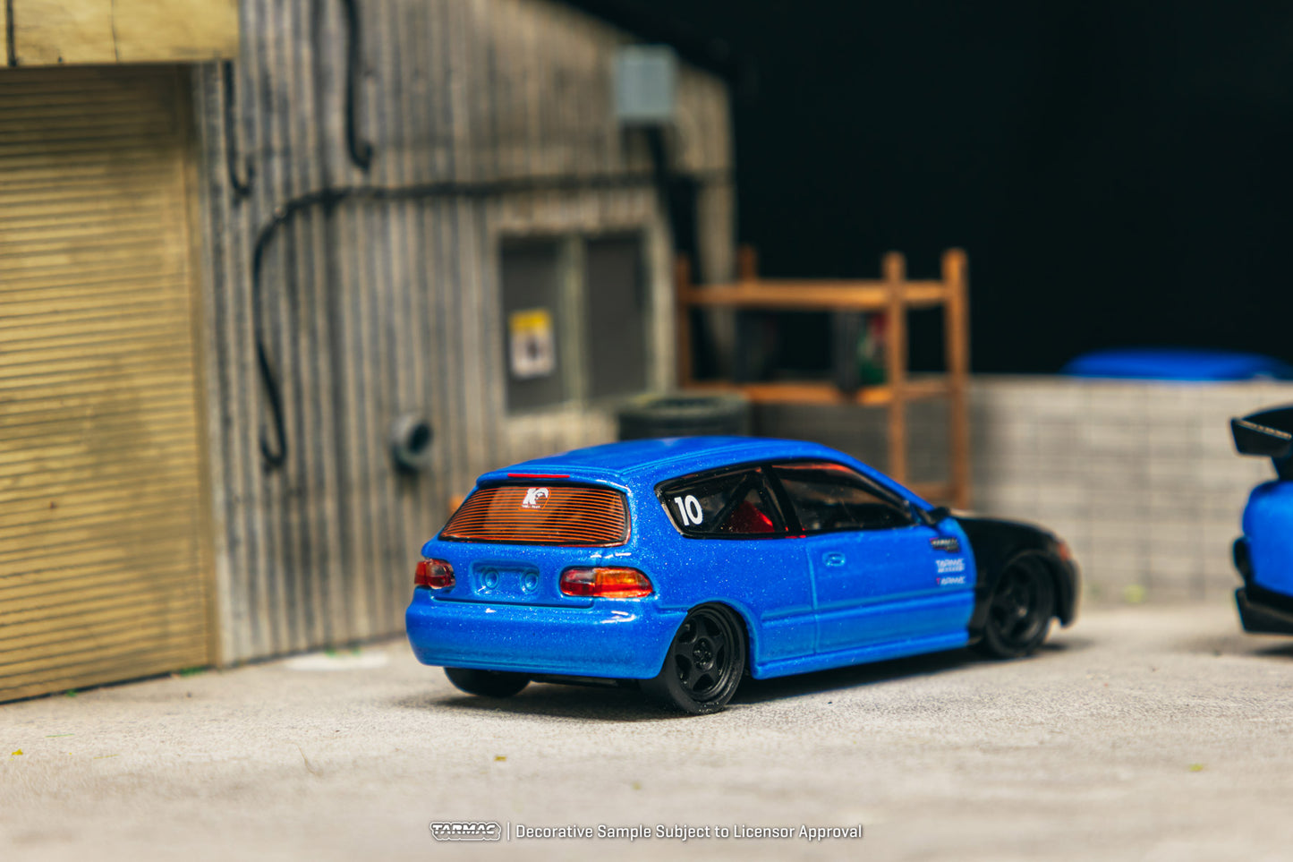 (Preorder) Tarmac Works 1:64 Honda Civic EG6 Tarmac Works 10th Anniversary T64-TL001-10TH