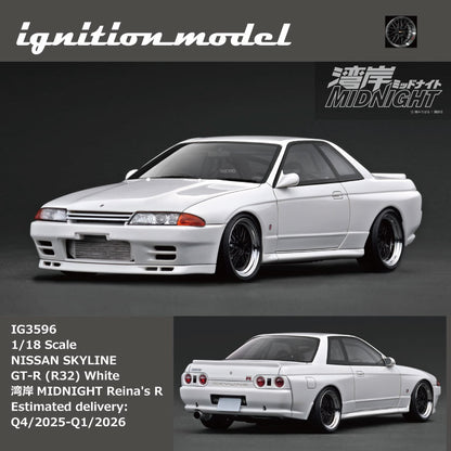 Ignition Model 1:18 NISSAN SKYLINE GT-R (R32) MIDNIGHT Reina‘s R IG3595/IG3596 [2 Versions]