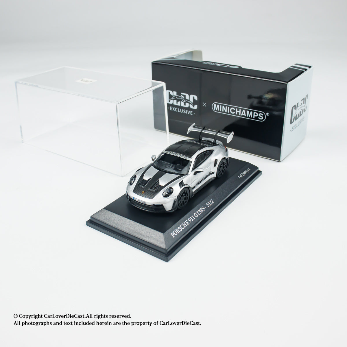 MINICHAMPS 1:64 PORSCHE 911 (992) GT3 RS - CLDC Exclusive [5