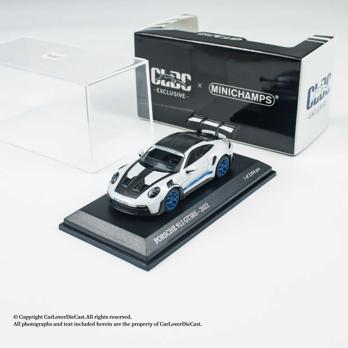 (Preorder) MINICHAMPS 1:64 PORSCHE 911 (992) GT3 RS - CLDC Exclusive [5 Styles]