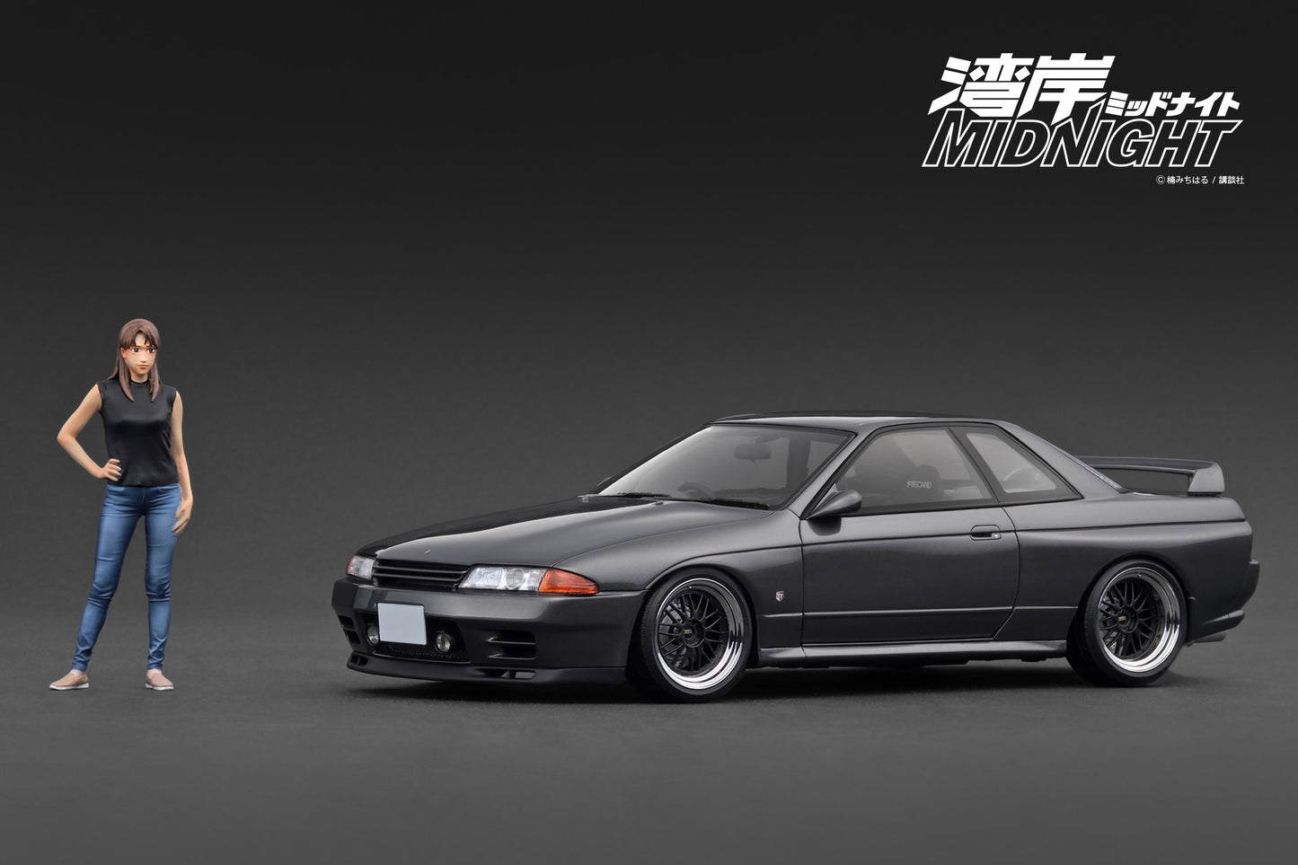 Ignition Model 1:18 NISSAN SKYLINE GT-R (R32) MIDNIGHT Reina‘s R IG3595/IG3596 [2 Versions]