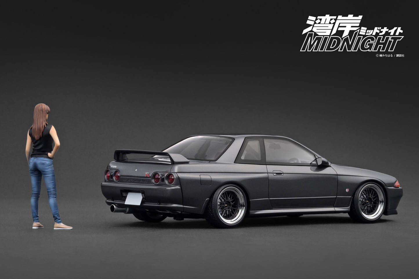 Ignition Model 1:18 NISSAN SKYLINE GT-R (R32) MIDNIGHT Reina‘s R IG3595/IG3596 [2 Versions]