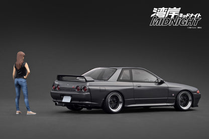 Ignition Model 1:18 NISSAN SKYLINE GT-R (R32) MIDNIGHT Reina‘s R IG3595/IG3596 [2 Versions]