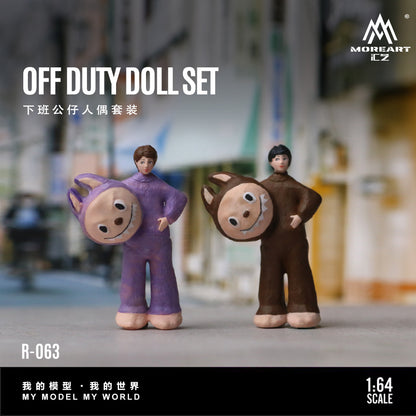 MoreArt 1:64 Off Duty Doll Set MO223063