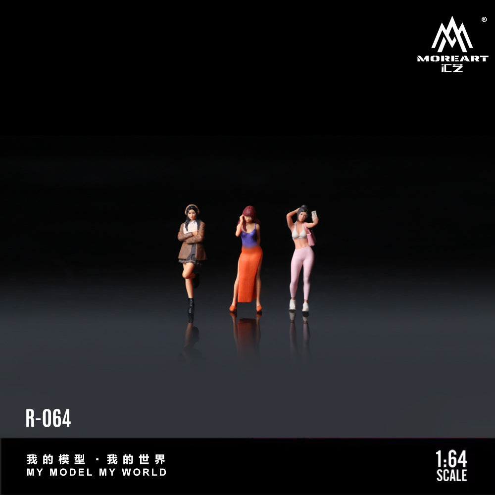 (Preorder) MoreArt 1:64 Beautiful and Charming Doll Set MO223064