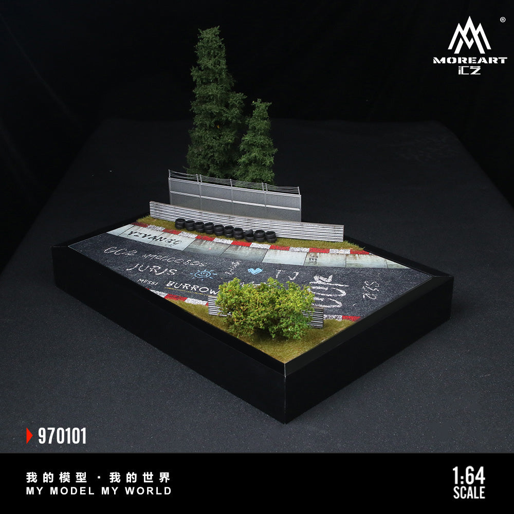 ☆ Diorama Billboard/Container①　　　【数量限定 】 Container diorama Lawson Brand-MoreArt Price-2499+shipping