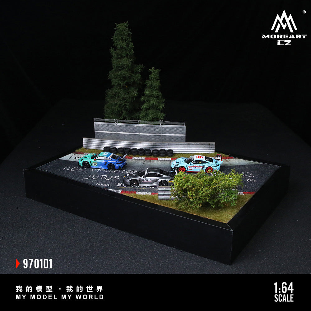 Preorder) MoreArt 1:64 Nürburgring Track 01 Model Diorama