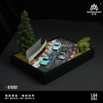 (Preorder) MoreArt 1:64 Nürburgring Track 01 Model Diorama MO970101