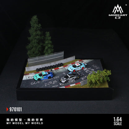 (Preorder) MoreArt 1:64 Nürburgring Track 01 Model Diorama MO970101