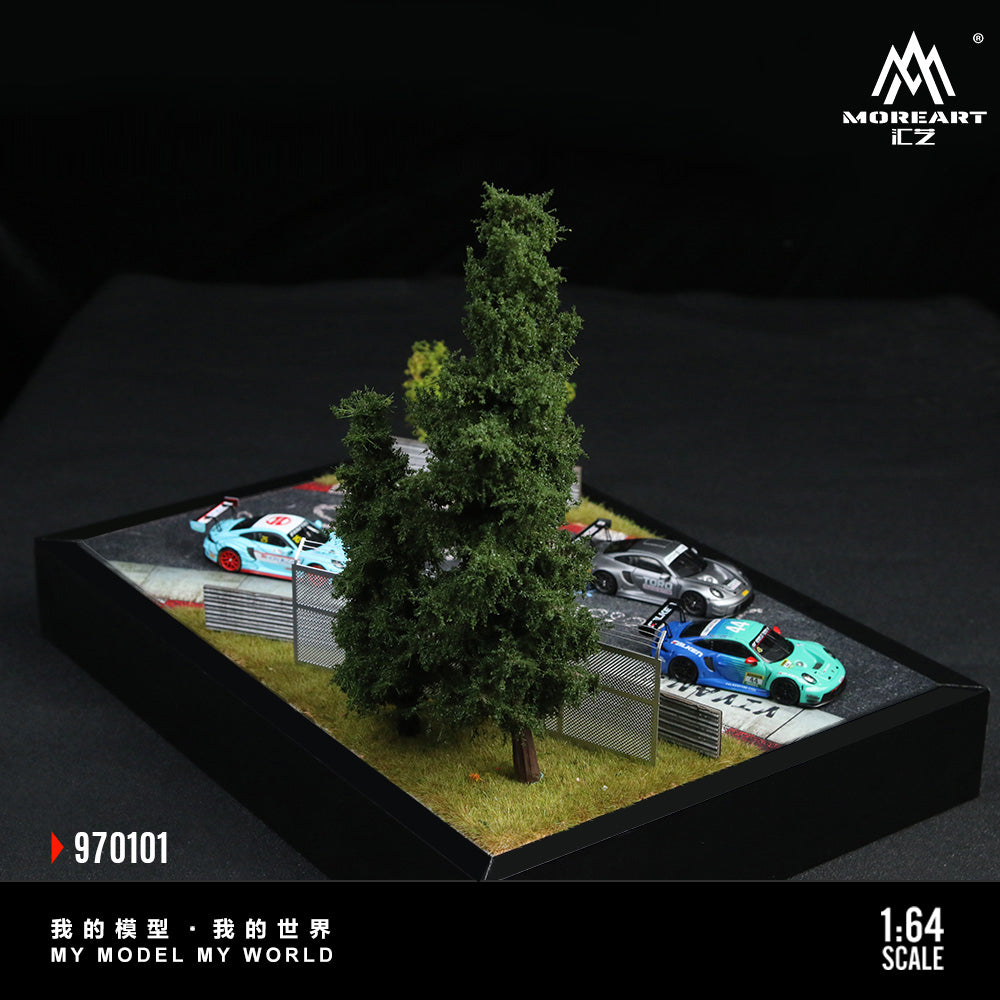 (Preorder) MoreArt 1:64 Nürburgring Track 01 Model Diorama MO970101