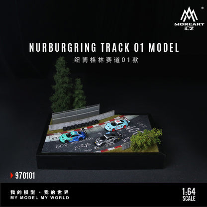 (Preorder) MoreArt 1:64 Nürburgring Track 01 Model Diorama MO970101
