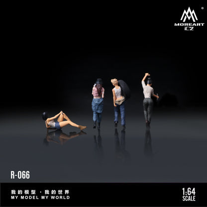 (Preorder) MoreArt 1:64 Happy Female Worker Doll Set MO223066